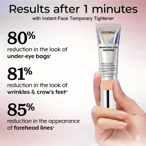 🔥Limited-Time Discount — Just $9.9 Each!🔥Sivorna™ Instant Face Temporary Tightener – Instant visible results in 60 seconds