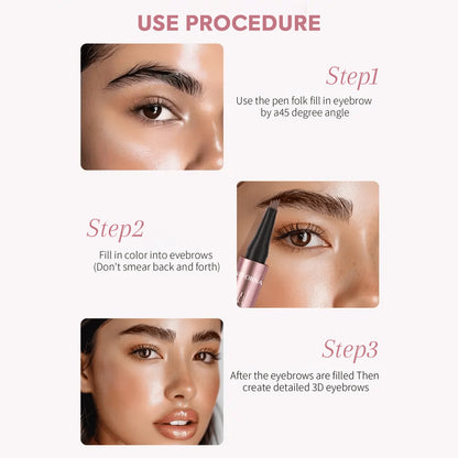 🔥 FINAL DAY! Buy 1 Get 1 FREE Waterproof Micro-Fork Eyebrow Pencil