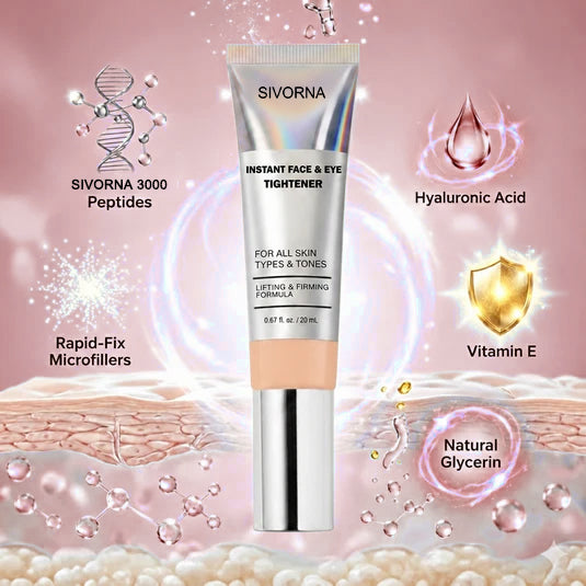 🔥Limited-Time Discount — Just $9.9 Each!🔥Sivorna™ Instant Face Temporary Tightener – Instant visible results in 60 seconds