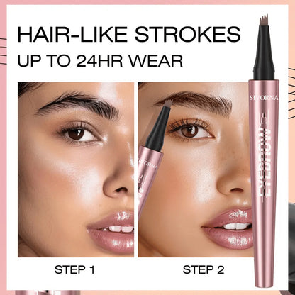 🔥 FINAL DAY! Buy 1 Get 1 FREE Waterproof Micro-Fork Eyebrow Pencil